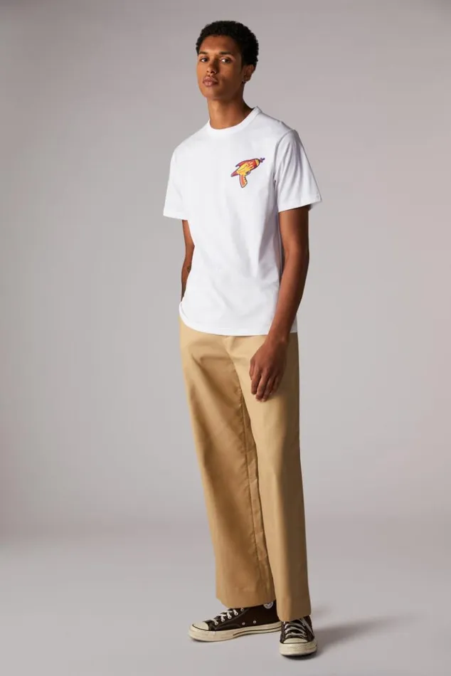 Men Fiorucci Ray Gun TShirt White White