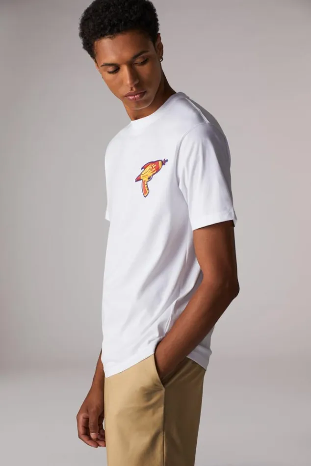 Men Fiorucci Ray Gun TShirt White White Men Fiorucci Ray Gun TShirt White White