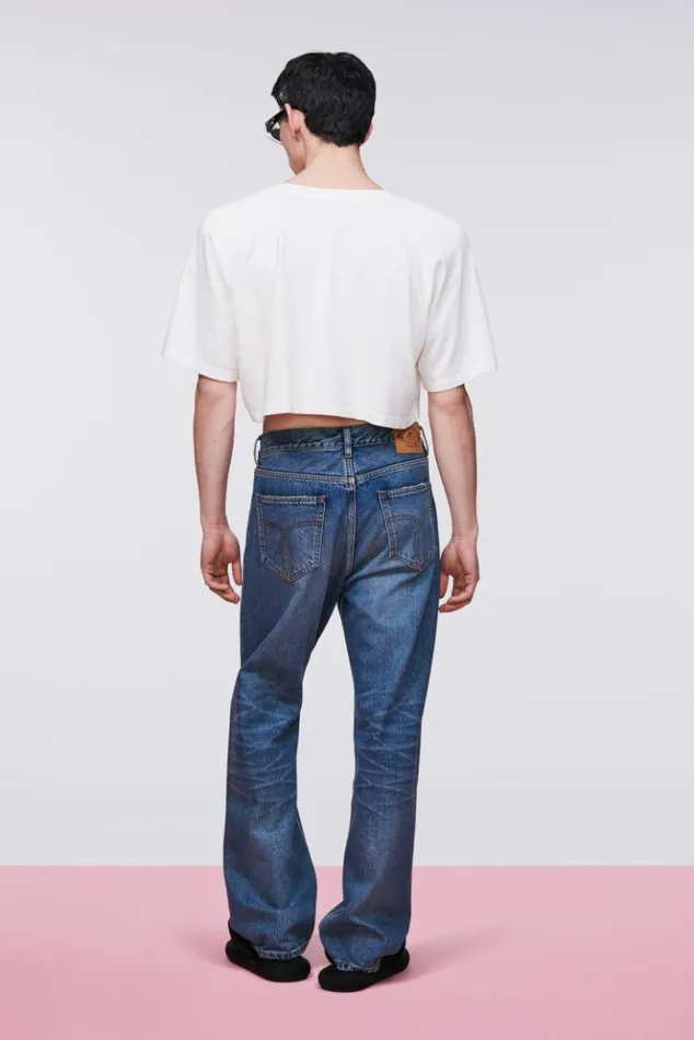 Men Fiorucci Regular Fit Jeans Mid Blue Mid Blue Men Fiorucci Regular Fit Jeans Mid Blue Mid Blue