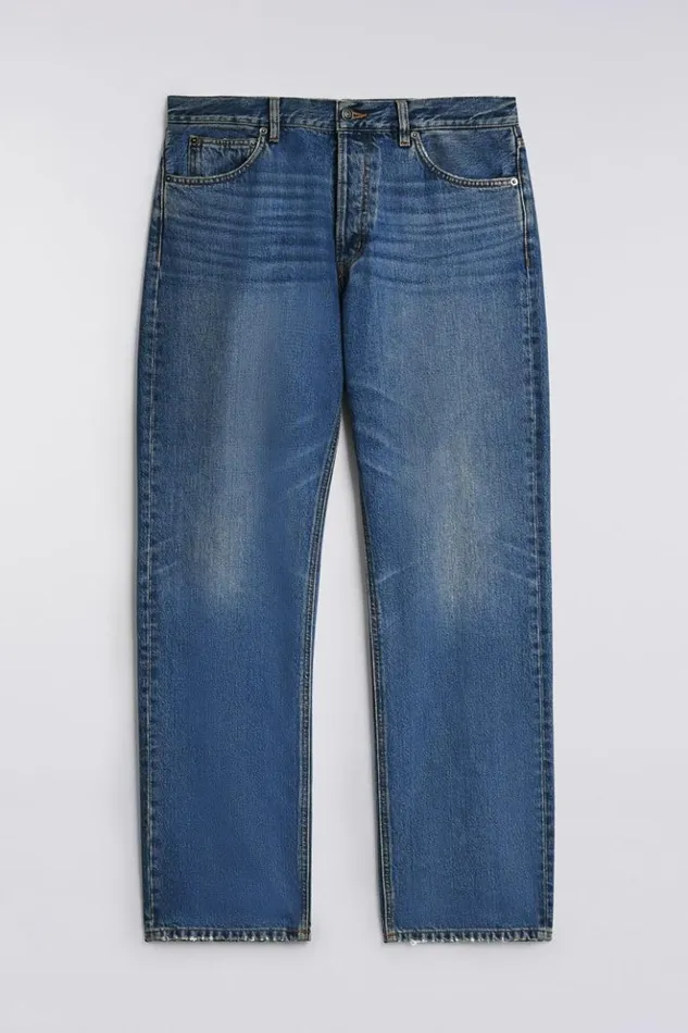 Men Fiorucci Regular Fit Jeans Mid Blue Mid Blue Men Fiorucci Regular Fit Jeans Mid Blue Mid Blue
