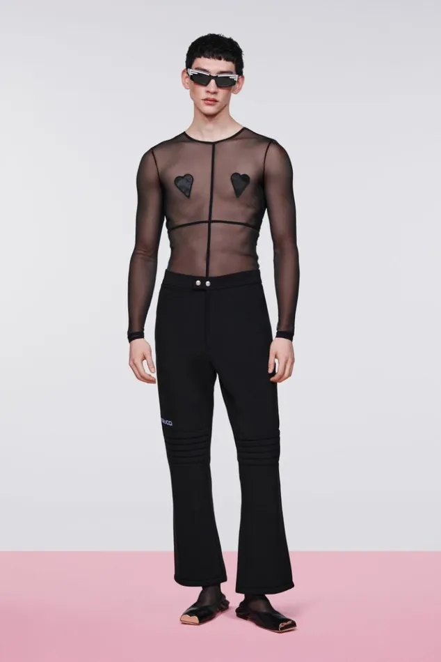 Men Fiorucci Ski Trousers Black Black