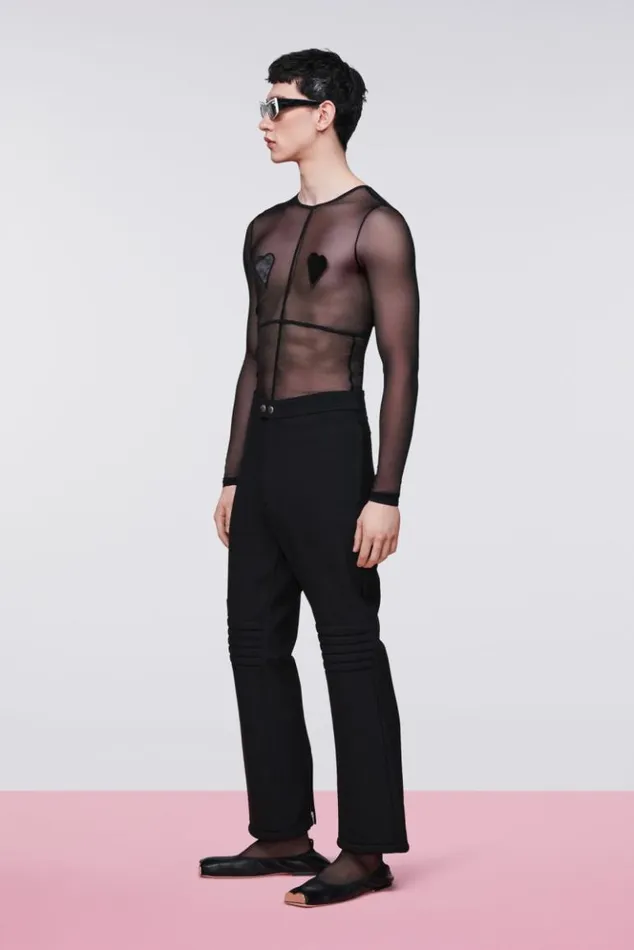 Men Fiorucci Ski Trousers Black Black Men Fiorucci Ski Trousers Black Black