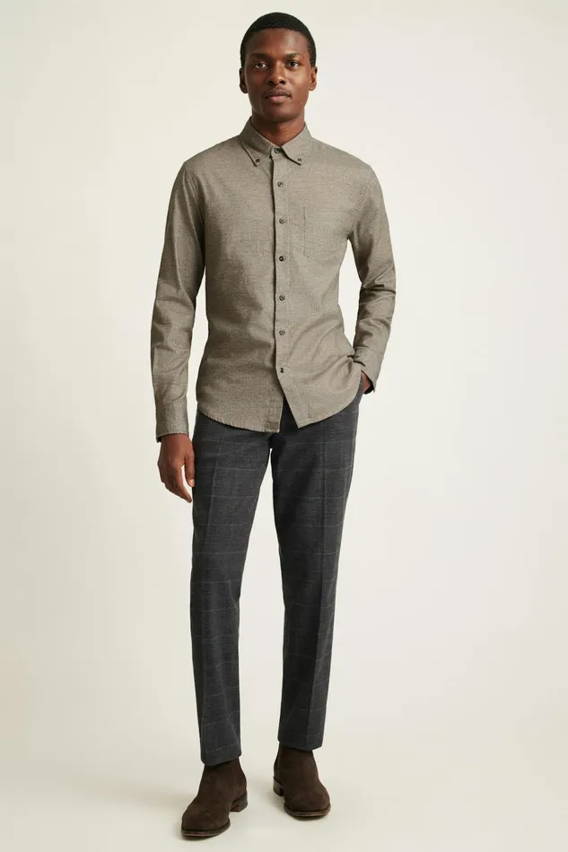 Men Flannels and Shirt Jackets Bonobos Everyday Lightweight Flannel Shirt Khaki Twill Dobby Men Flannels and Shirt Jackets Bonobos Everyday Lightweight Flannel Shirt Khaki Twill Dobby