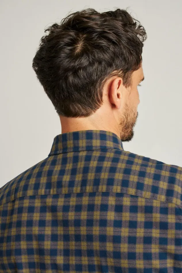Men Flannels and Shirt Jackets Bonobos Everyday Lightweight Flannel Shirt Languishing Plaid