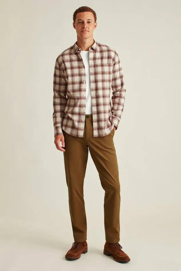 Men Flannels and Shirt Jackets Bonobos Everyday Lightweight Flannel Shirt Oat Milk Plaid Men Flannels and Shirt Jackets Bonobos Everyday Lightweight Flannel Shirt Oat Milk Plaid