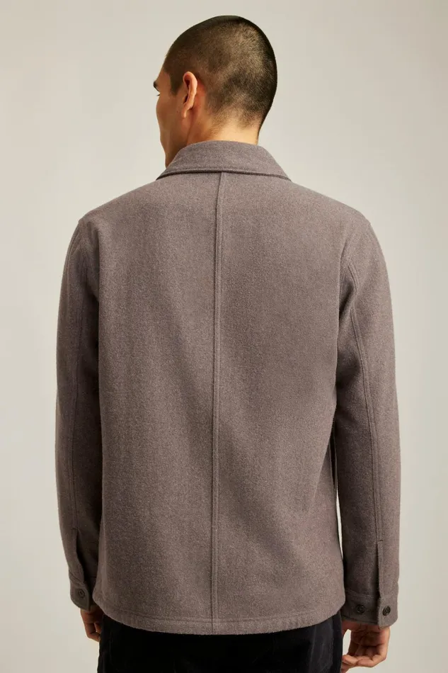 Men Flannels and Shirt Jackets Bonobos Japanese Wool Jacket Dried Rose