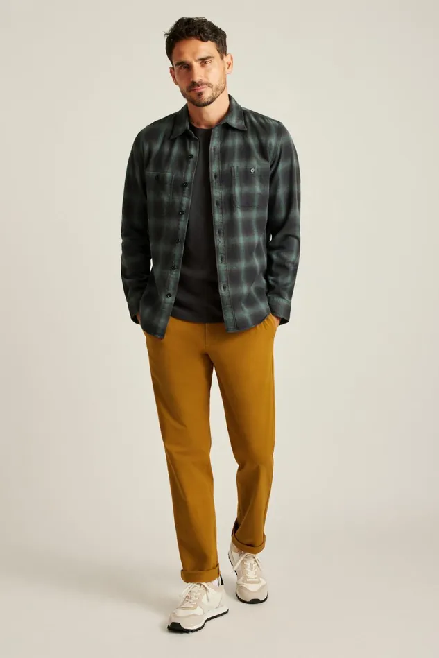 Men Flannels and Shirt Jackets Bonobos Stretch Flannel Shirt Green Black Plaid Men Flannels and Shirt Jackets Bonobos Stretch Flannel Shirt Green Black Plaid