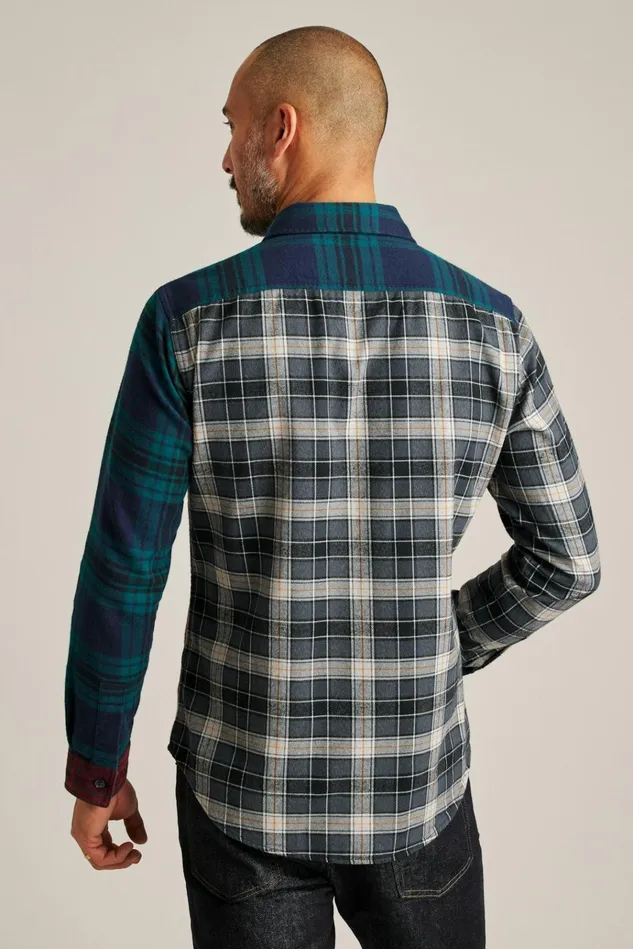 Men Flannels and Shirt Jackets Bonobos Stretch Flannel Shirt Holiday Fun
