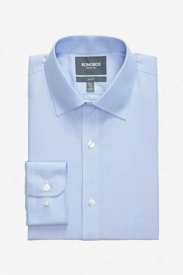 Men Formal Dress Shirts Bonobos Daily Grind Wrinkle Free Dress Shirt Blue End On End Men Formal Dress Shirts Bonobos Daily Grind Wrinkle Free Dress Shirt Blue End On End
