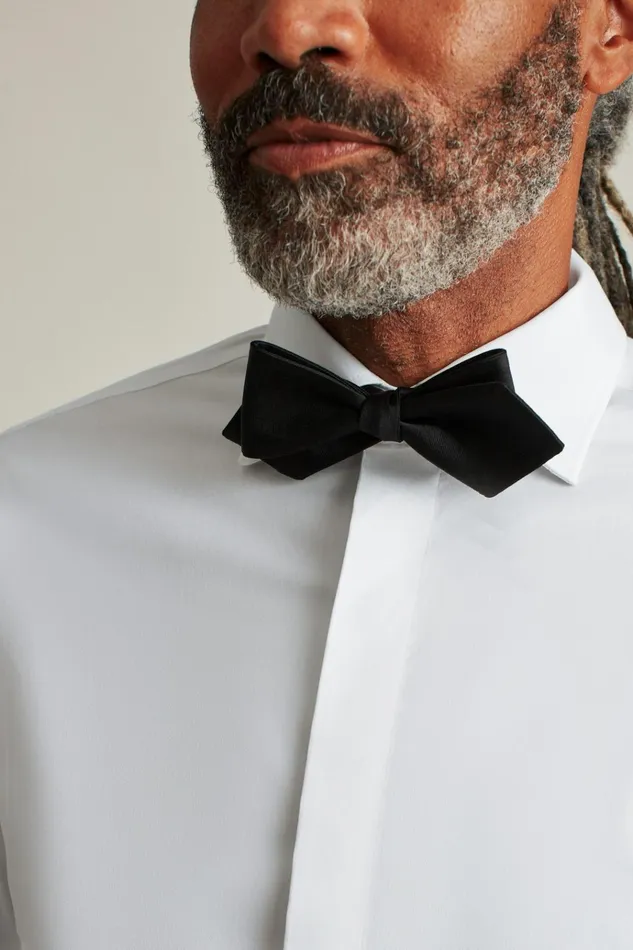 Men Formal Dress Shirts Bonobos Empire Stretch Tuxedo Shirt White