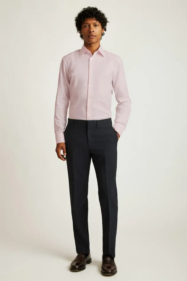 Men Formal Dress Shirts Bonobos Jetsetter Premium Dress Shirt Pink Dobby