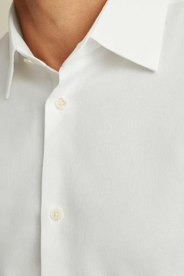 Men Formal Dress Shirts Bonobos Jetsetter Premium Dress Shirt White Dobby