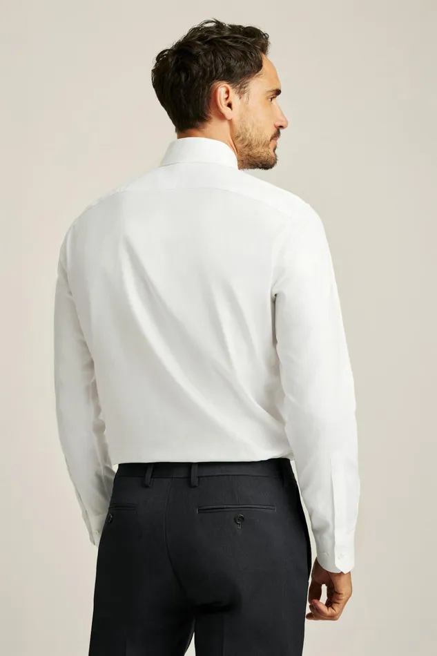 Men Formal Dress Shirts Bonobos Jetsetter Premium Dress Shirt White Dobby