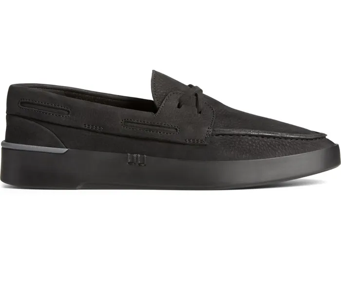 Men Gold Cup Authentic Original PLUSHWAVE Cup Boat Shoe Black Sperry Boat Shoes