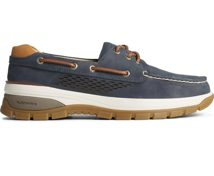 Men Gold Cup Billfish PLUSHWAVE Boat Shoe Navy Sperry Boat Shoes