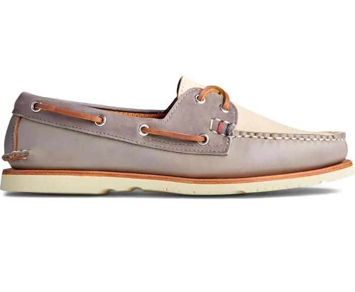 Men Gold Cup Handcrafted In Maine Boat Shoe Grey TriTone Sperry Boat Shoes Men Gold Cup Handcrafted In Maine Boat Shoe Grey TriTone Sperry Boat Shoes