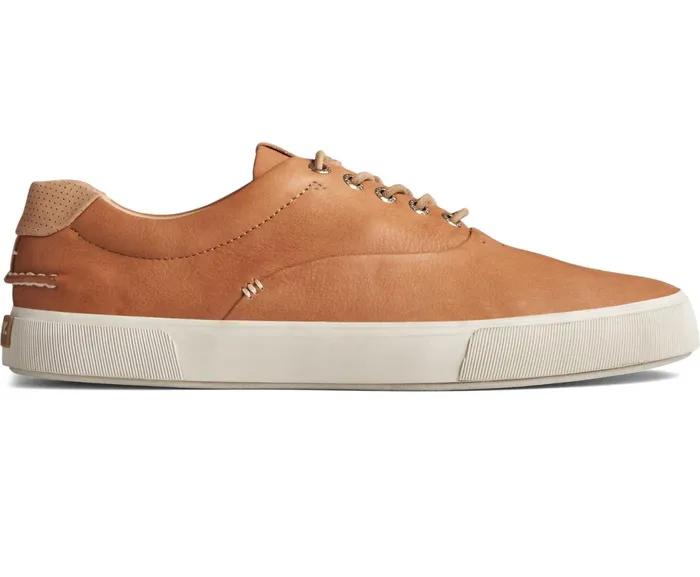Men Gold Cup Striper PLUSHWAVE CVO Sneaker Soft Tan Sperry Sneakers