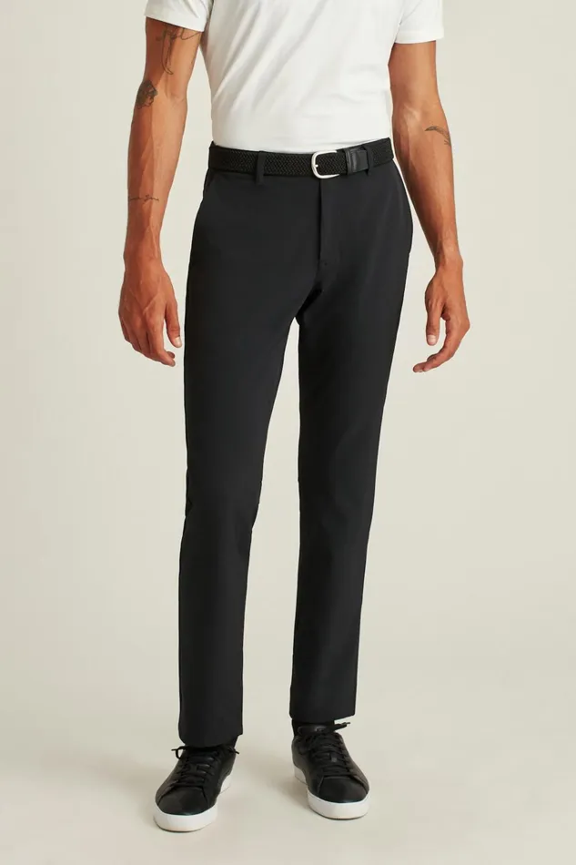 Men Golf Pants Bonobos Highland Tour Golf Pants Black