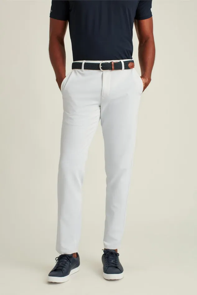 Men Golf Pants Bonobos Highland Tour Golf Pants Brilliant White