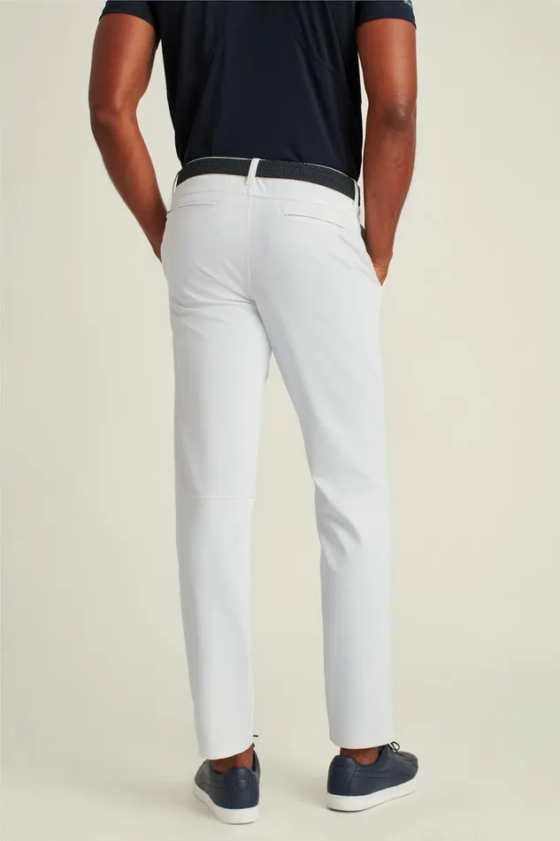 Men Golf Pants Bonobos Highland Tour Golf Pants Brilliant White