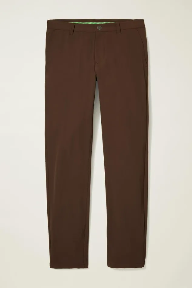 Men Golf Pants Bonobos Highland Tour Golf Pants Chicory Coffee