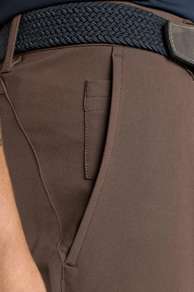 Men Golf Pants Bonobos Highland Tour Golf Pants Dark Coffee