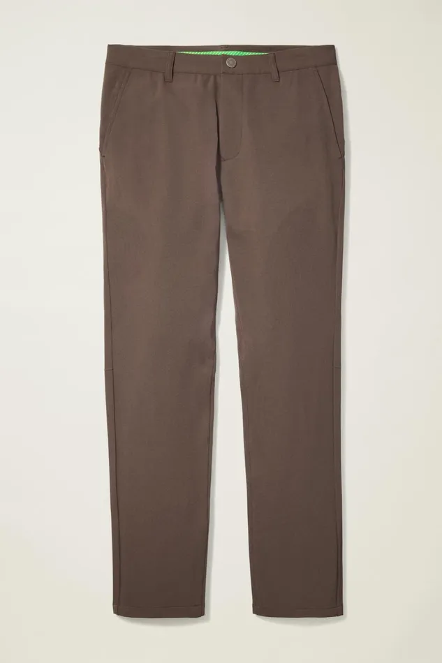 Men Golf Pants Bonobos Highland Tour Golf Pants Dark Coffee