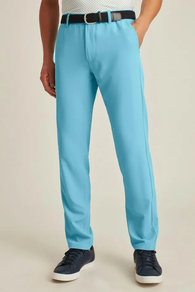 Men Golf Pants Bonobos Highland Tour Golf Pants Faded Blue