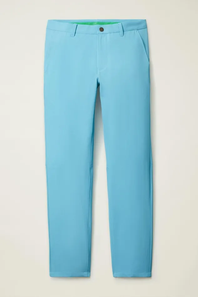 Men Golf Pants Bonobos Highland Tour Golf Pants Faded Blue