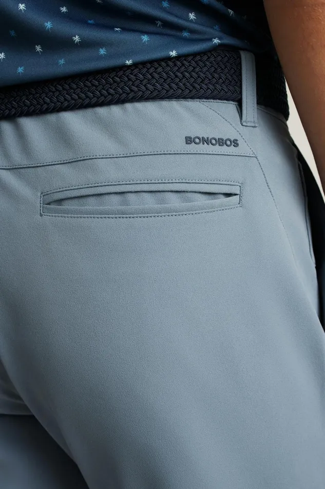 Men Golf Pants Bonobos Highland Tour Golf Pants Flint Stone Grey