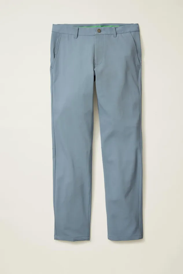 Men Golf Pants Bonobos Highland Tour Golf Pants Flint Stone Grey
