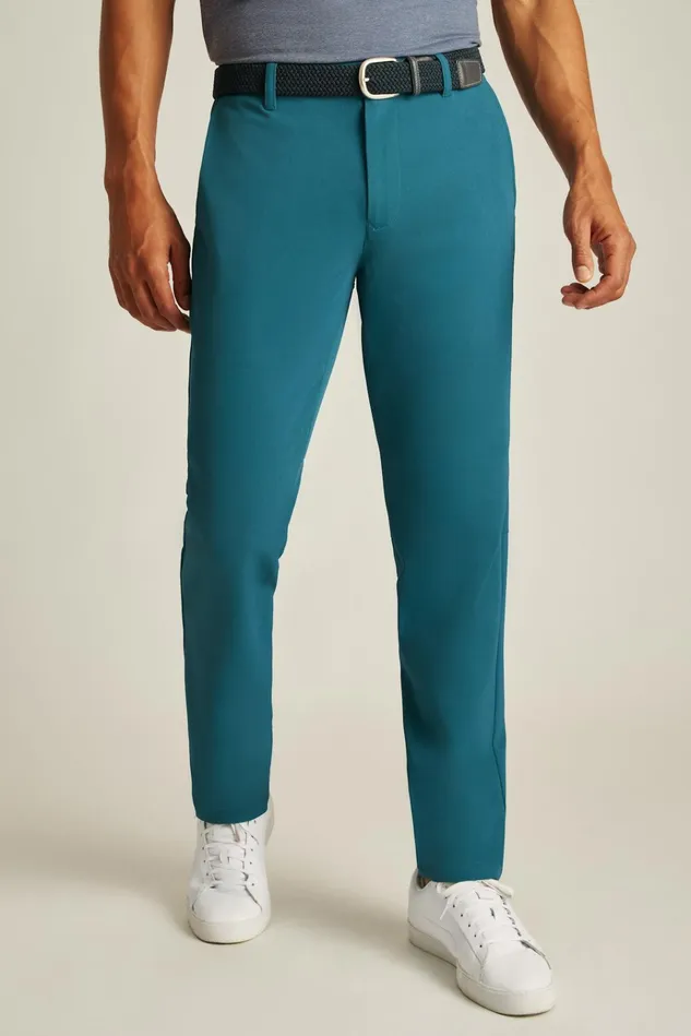 Men Golf Pants Bonobos Highland Tour Golf Pants Pacific Blue