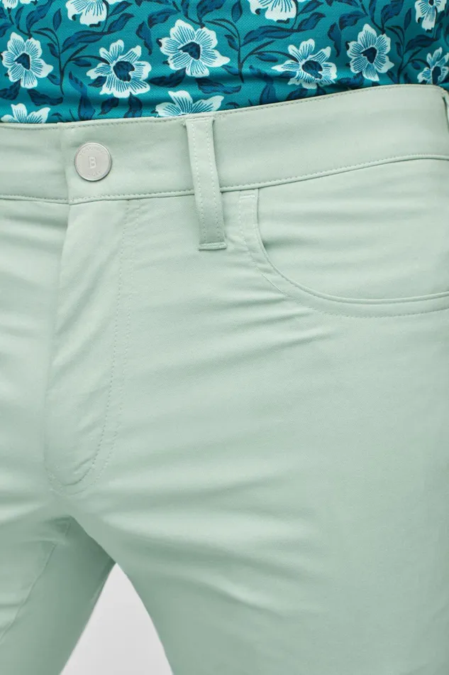 Men Golf Pants Bonobos Lightweight 5Pocket Golf Pant Mint Green