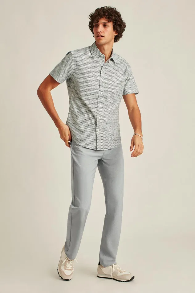 Men Golf Pants Bonobos Performance Link 5Pocket Pants Heather Grey