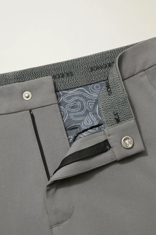 Men Golf Pants Bonobos Performance Link Pants Ash Grey