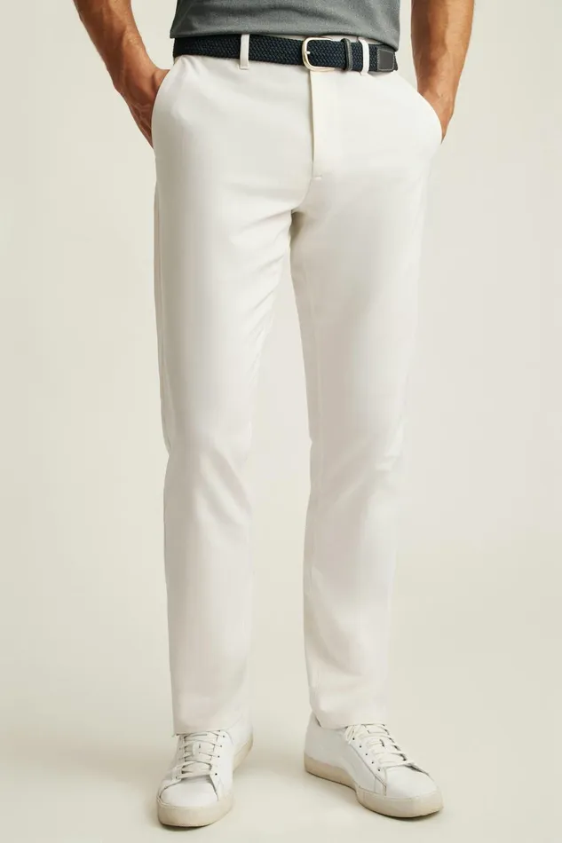 Men Golf Pants Bonobos Performance Link Pants Coconut Milk