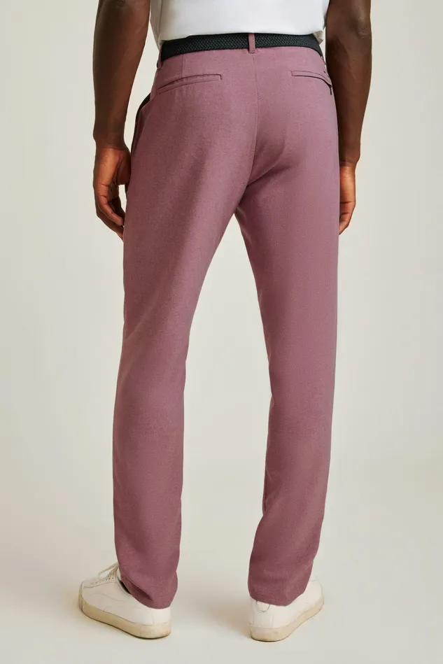Men Golf Pants Bonobos Performance Link Pants Crushed Heather Violet