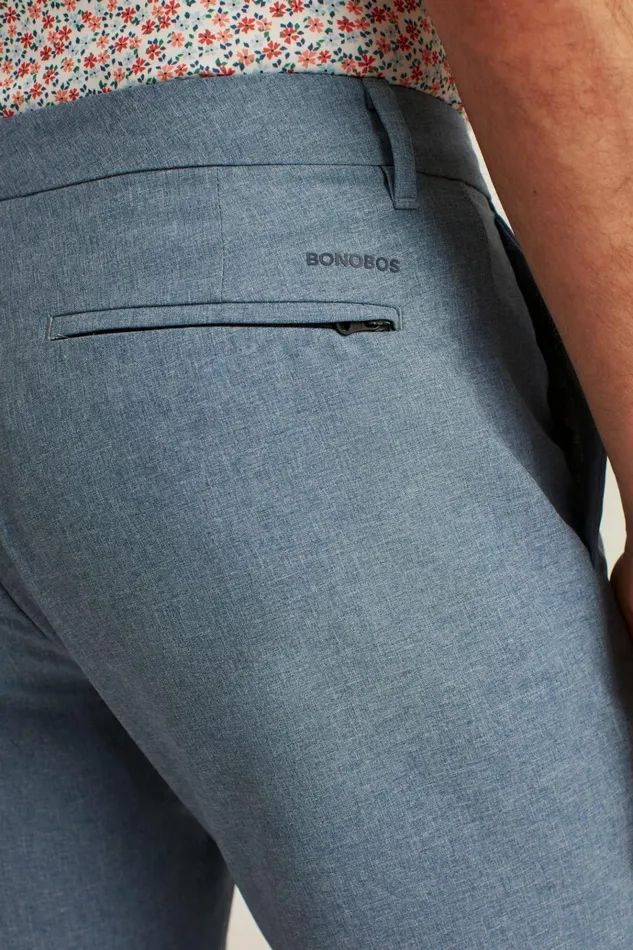 Men Golf Pants Bonobos Performance Link Pants Downpour Heather
