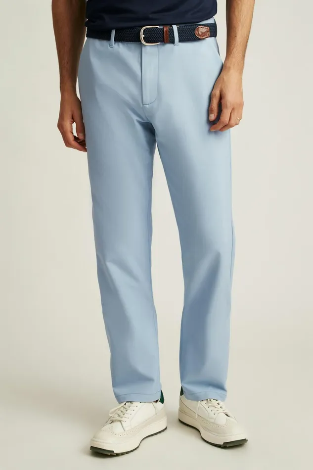 Men Golf Pants Bonobos Performance Link Pants Dusty Blue