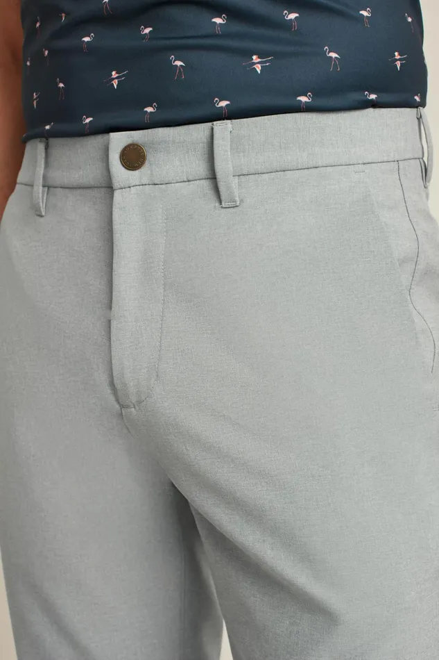 Men Golf Pants Bonobos Performance Link Pants Heather Grey