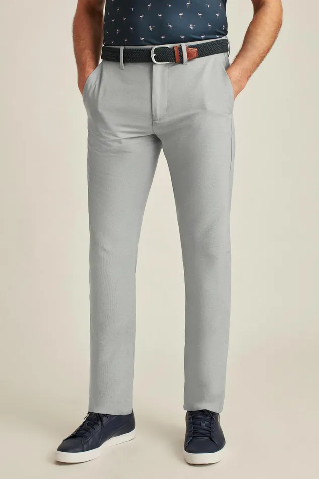 Men Golf Pants Bonobos Performance Link Pants Heather Grey