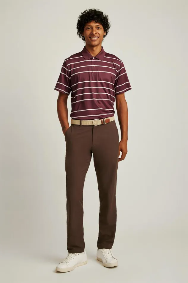 Men Golf Pants Bonobos Performance Link Pants Java