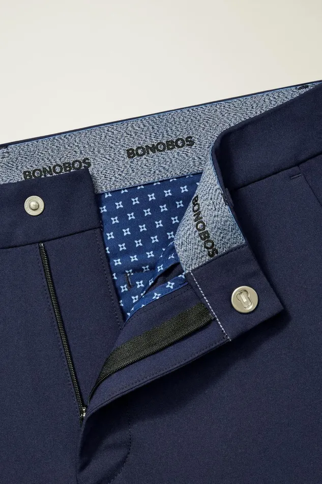 Men Golf Pants Bonobos Performance Link Pants Navy