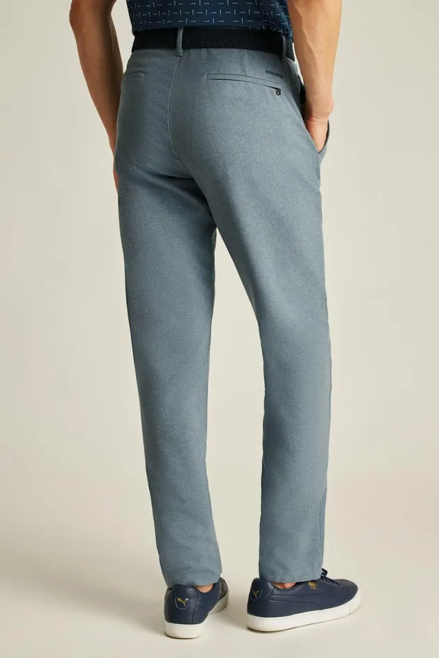 Men Golf Pants Bonobos Performance Link Pants Space Blue Heather