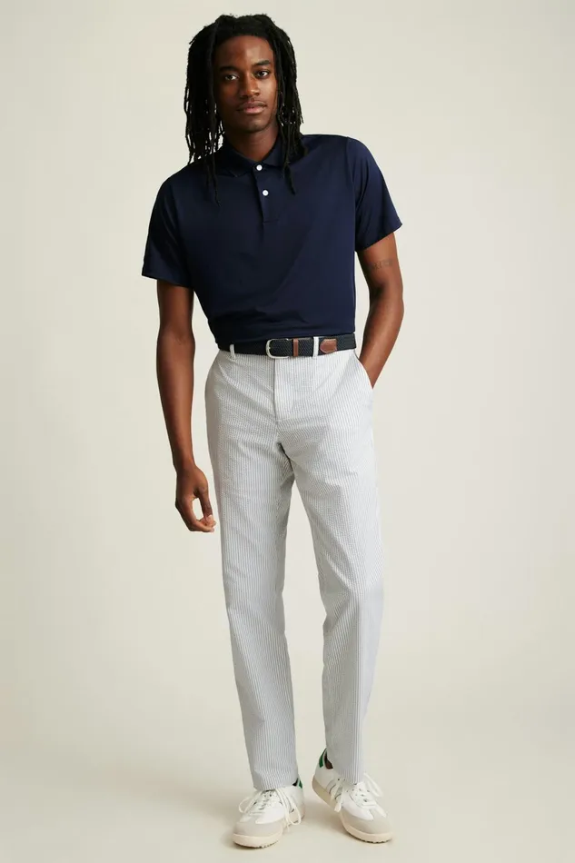 Men Golf Pants Bonobos Performance Seersucker Golf Pant Grey And White Stripe Men Golf Pants Bonobos Performance Seersucker Golf Pant Grey And White Stripe