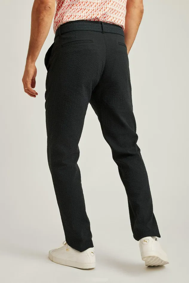 Men Golf Pants Bonobos Performance Seersucker Golf Pant Navy Seersucker Stripe