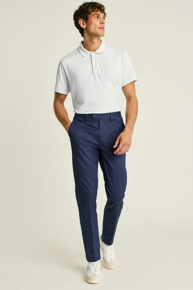 Men Golf Pants Bonobos Tech Trouser Maritime Blue