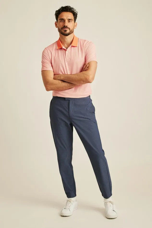 Men Golf Pants Bonobos Tour Golf Jogger Maritime Blue