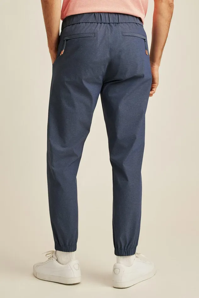 Men Golf Pants Bonobos Tour Golf Jogger Maritime Blue