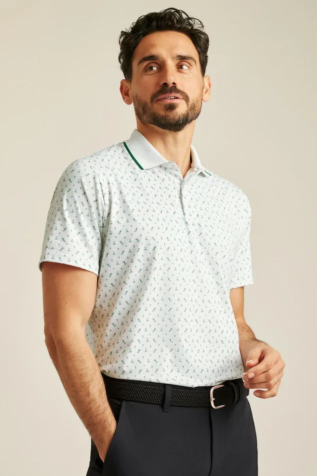 Men Golf Polos and Tops Bonobos Limited Edition Performance Golf Polo Tee Time